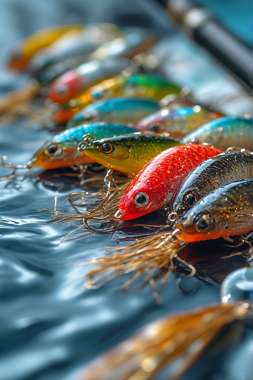 Different bait and lures